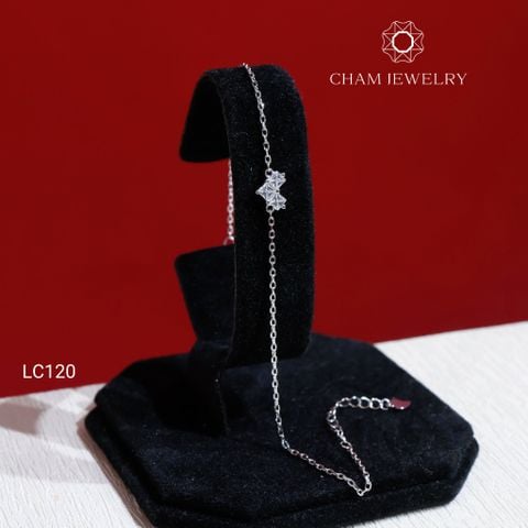 Lắc Chân LC120 CHAM JEWELRY, Lắc Chân Tim (Barcode CLACY242)