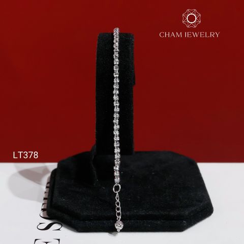 Lắc Tay LT378 CHAM JEWELRY , Lắc Bi Đều 3.0mm (Barcode NLB9).