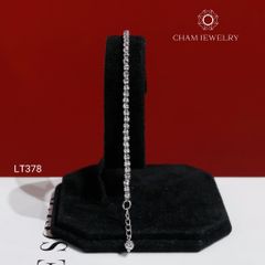 Lắc Tay LT378 CHAM JEWELRY , Lắc Bi Đều 3.0mm (Barcode NLB9).