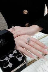 Nhẫn NN565 CHAM JEWELRY, Viên Chủ 9.0mm (Barcode TNN1561).