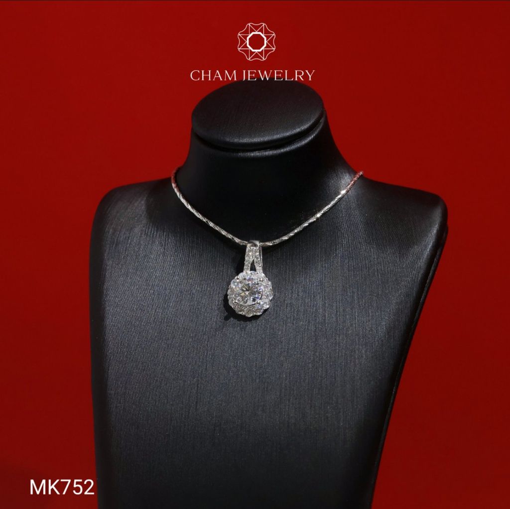 Mặt Dây Chuyền MK752 CHAM JEWELRY, Chủ 6.0mm (Barcode TMX439)