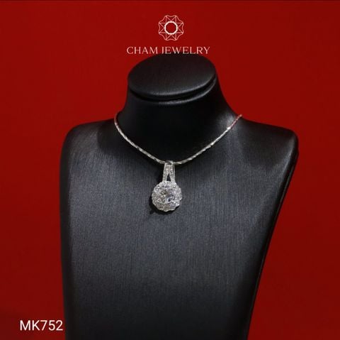 Mặt Dây Chuyền MK752 CHAM JEWELRY, Chủ 6.0mm (Barcode TMX439)