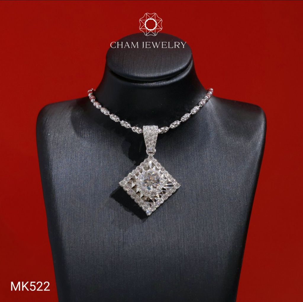 Mặt Dây Chuyền MK522 CHAM JEWELRY , Chủ 6.5ly (Barcode TMA1644).