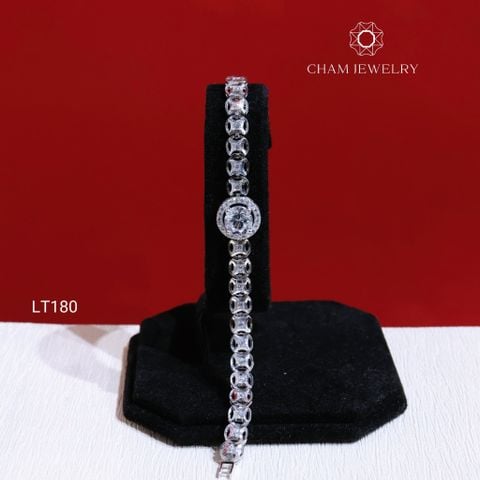 Lắc Tay LT180 CHAM JEWELRY, Viên Chủ 8.0mm (Barcode TLT1175).