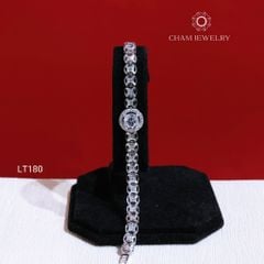 Lắc Tay LT180 CHAM JEWELRY, Viên Chủ 8.0mm (Barcode TLT1175).
