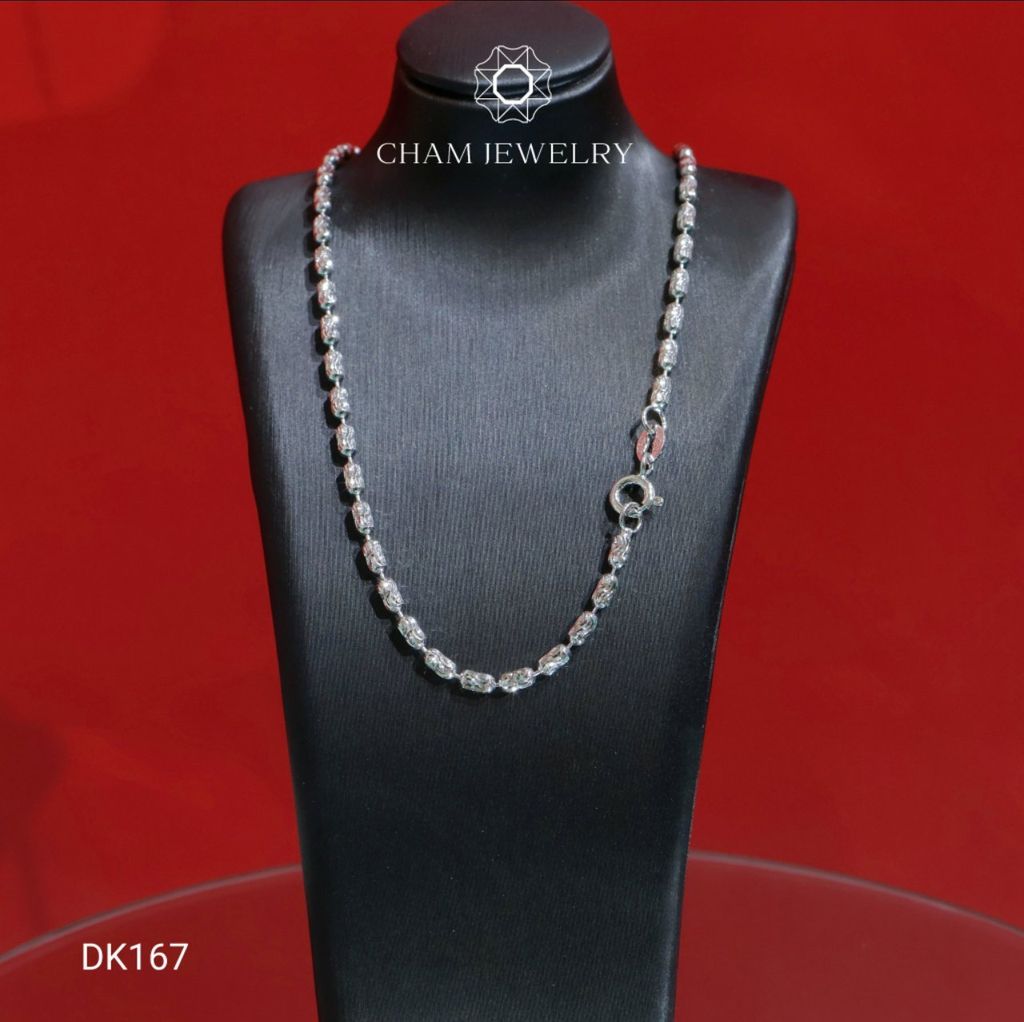 Dây Chuyền CHAM JEWELRY DK167, Dây Bi Ý, Bản 2.5mm  (Barcode CDAYY237)).