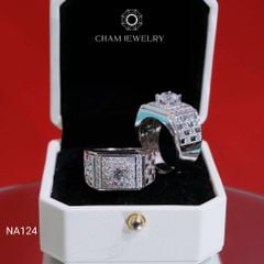 Nhẫn Nam NA124 CHAM JEWELRY, Chủ 7.0mm (Barcode TNNA168).