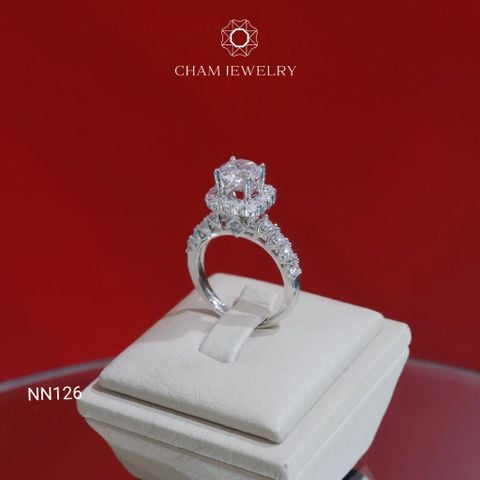 Nhẫn NN126 CHAM JEWELRY, Chủ 7.0mm (Barcode TNN1721)