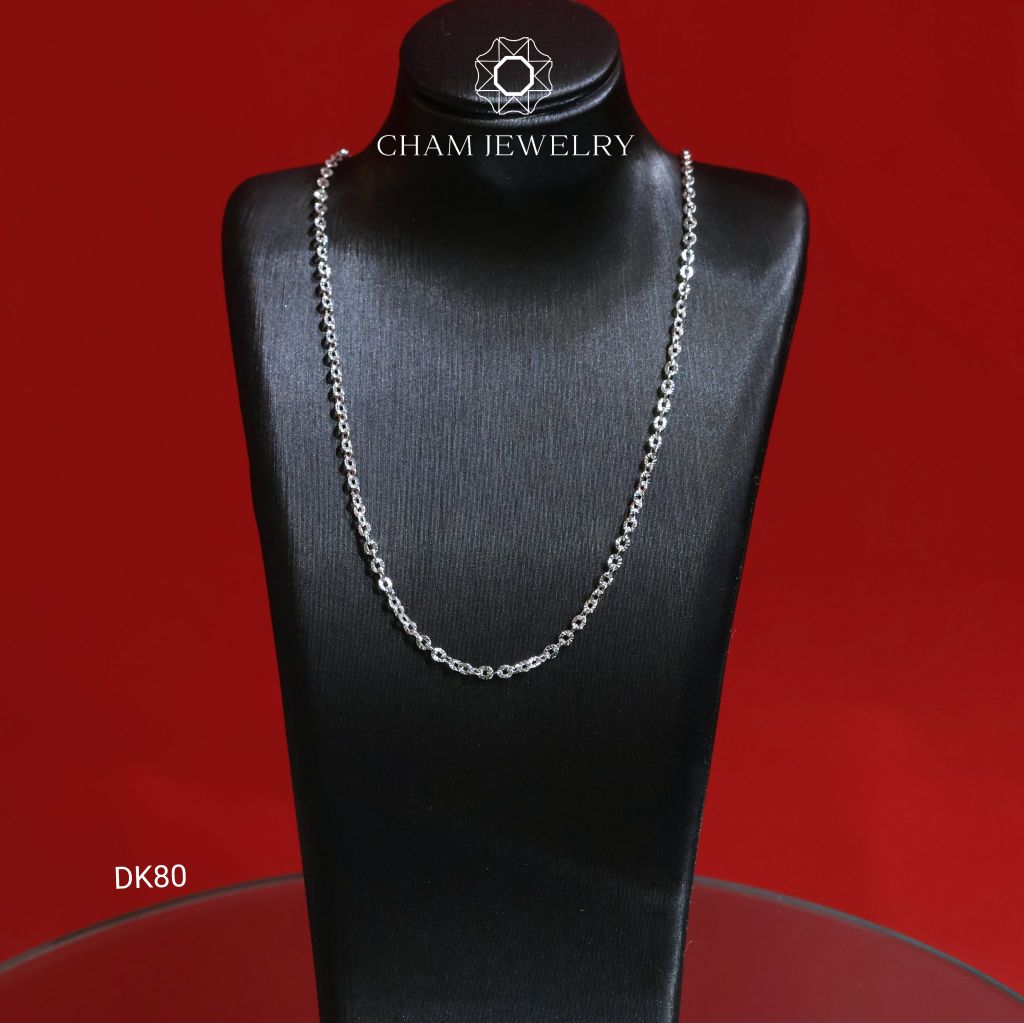 Dây Chuyền CHAM JEWELRY DK80. Bản 1.5mm (Barcode TDY74)
