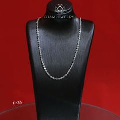 Dây Chuyền CHAM JEWELRY DK80. Bản 1.5mm (Barcode TDY74)