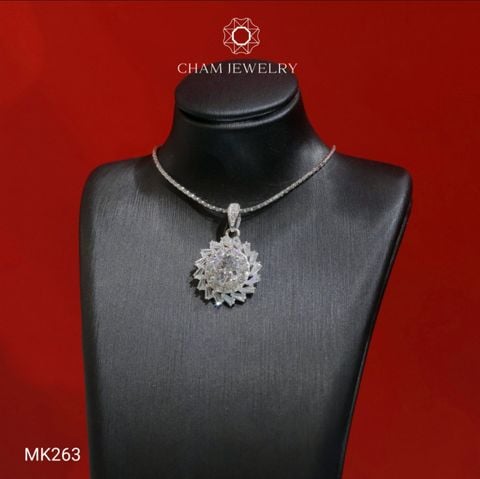 Mặt Dây Chuyền MK263 CHAM JEWELRY, Chủ 6.5mm (Barcode TMA1960)