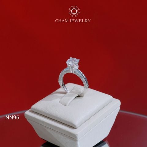 Nhẫn NN96 CHAM JEWELRY, Chủ 6.5mm (Barcode TVB221N )