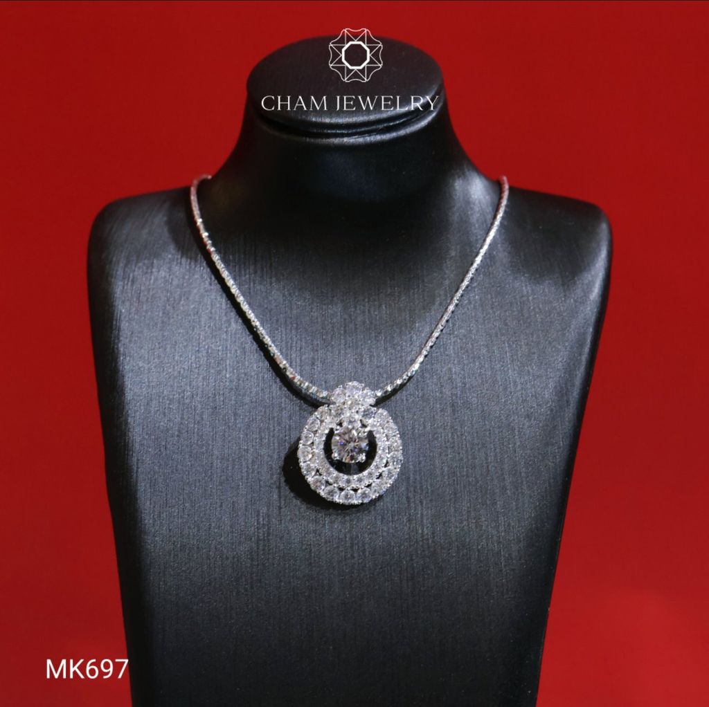 Mặt Dây Chuyền MK697 CHAM JEWELRY, Chủ 5.0mm (Barcode TMX149).