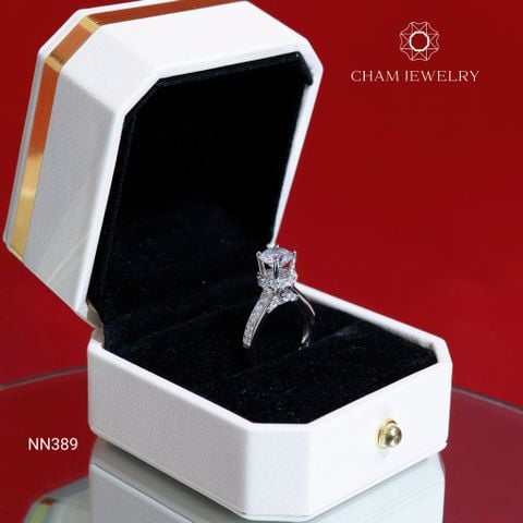 Nhẫn NN389 CHAM JEWELRY, Chủ 7.5mm.
