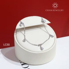 Lắc Chân LC30 CHAM JEWELRY, Lắc Chân Charm Thiên Nga (Barcode CTNC105) .