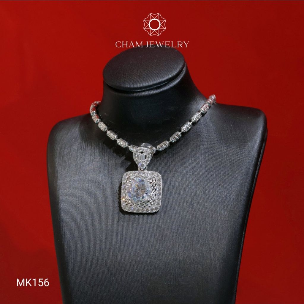 Mặt Dây Chuyền MK156 CHAM JEWELRY, Chủ 8.0mm (Barcode TMA1974).