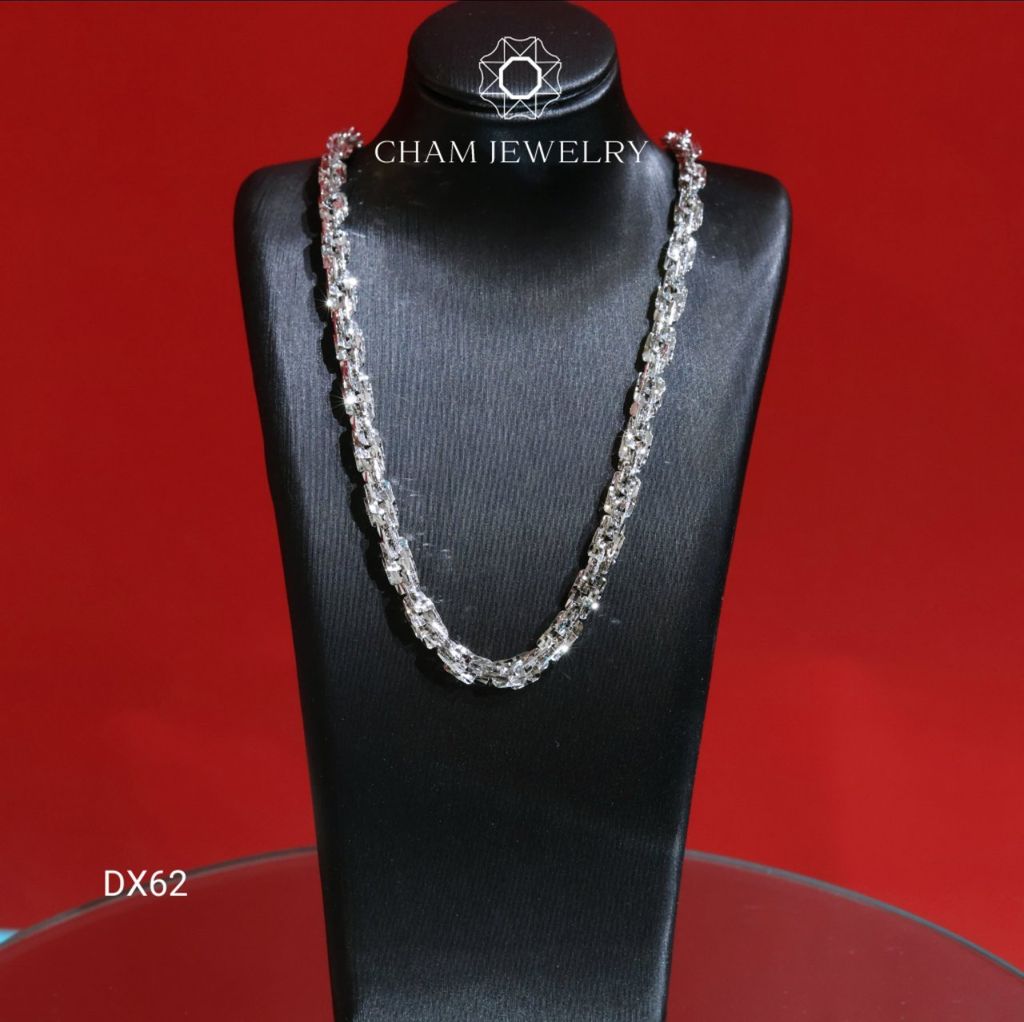 Dây Xoắn DX62 CHAM JEWELRY, Dây Xoắn Vuông Bảng 4.0mm (Barcode TDBC720)