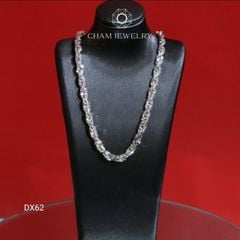 Dây Xoắn DX62 CHAM JEWELRY, Dây Xoắn Vuông Bảng 4.0mm (Barcode TDBC720)