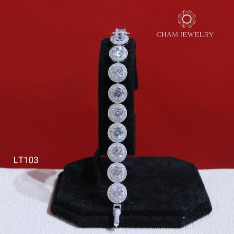 Lắc Tay CHAM JEWELRY LT103, Chủ 6.0mm (Barcode TLT662)