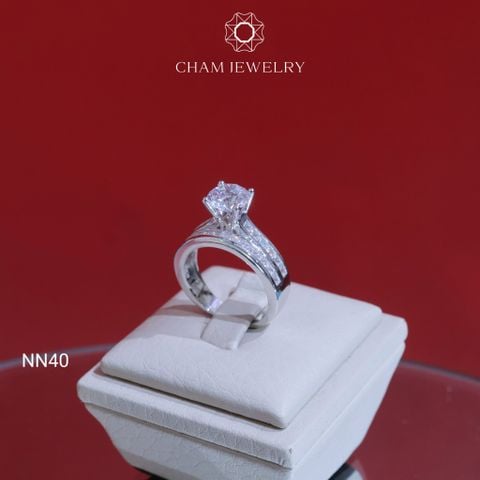 Nhẫn CHAM JEWELRY NN40, Chủ 7.0mm (Barcode TNN1135)