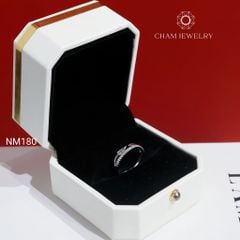Nhẫn NM180 CHAM JEWELRY, Nhẫn Kiểu Chiếc Lá (Barcode TNT1000).