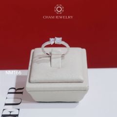 Nhẫn NM166 CHAM JEWELRY , Nhẫn Kết Kiểu (Barcode TNT960).