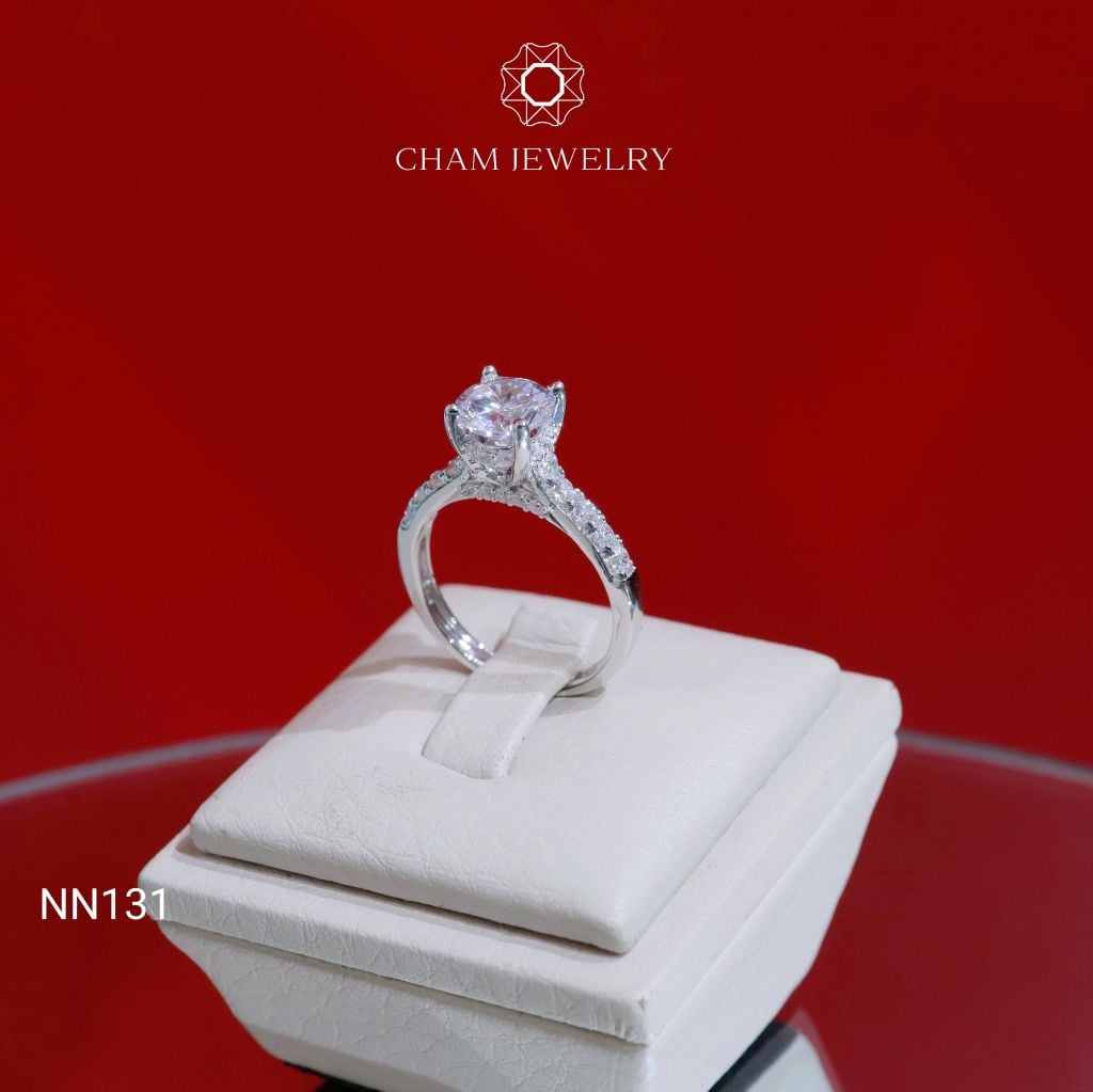Nhẫn NN131 CHAM JEWELRY, Chủ 7.0mm (Barcode CATIN1961).