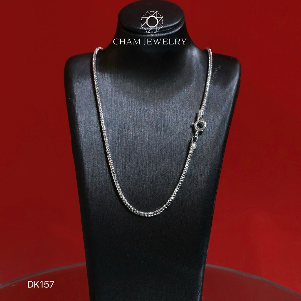 Dây Chuyền DK157 CHAM JEWELRY, Dây Mì Tròn 1.8mm (Barcode CDYR729).