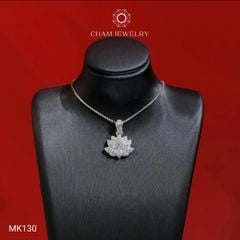 Mặt Dây Chuyền MK130 CHAM JEWELRY, Mặt Hoa Sen (Barcode TMA1560)