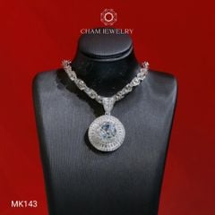 Mặt Dây Chuyền MK143 CHAM JEWELRY, Mặt Đá Nam Phi Chủ 10.0mm (Barcode TMA1391)