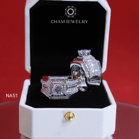 Nhẫn Nam NA51 CHAM JEWELRY, Chủ 7.0mm (Barcode TNNA266).