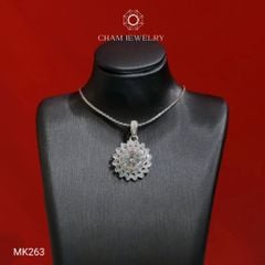 Mặt Dây Chuyền MK263 CHAM JEWELRY, Chủ 6.5mm (Barcode TMA1960)