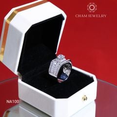 Nhẫn Nam NA100 CHAM JEWELRY, Chủ 6.0mm (Barcode TNNA420).