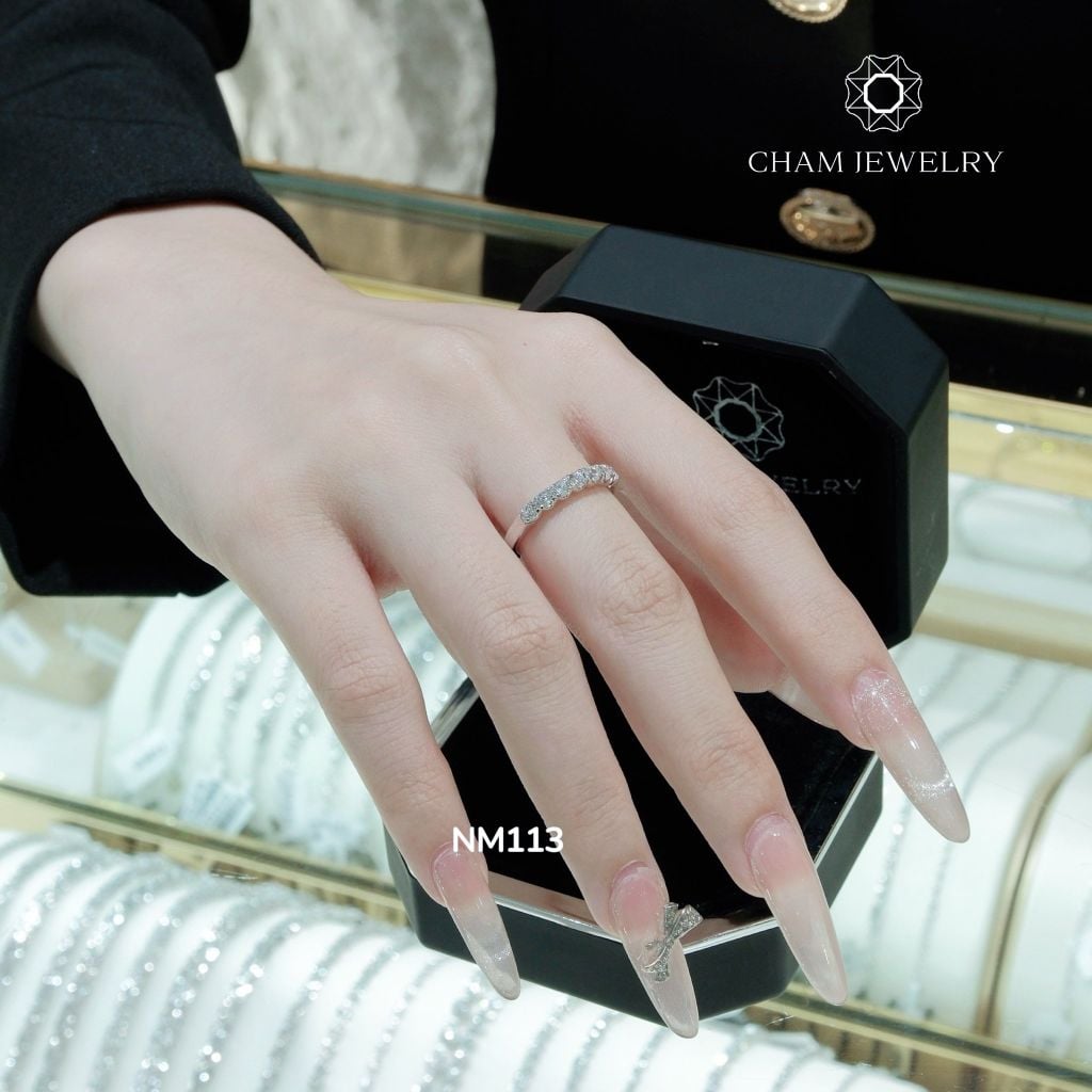 Nhẫn NM113 CHAM JEWELRY (Barcode TNT595).