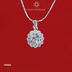 Mặt Dây Chuyền MK664 CHAM JEWELRY, Viên Chủ 7.0mm (Barcode TMA1439).