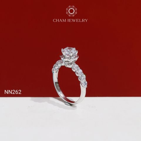 Nhẫn NN262 CHAM JEWELRY, Chủ 5.5mm( Barcode TNN892).