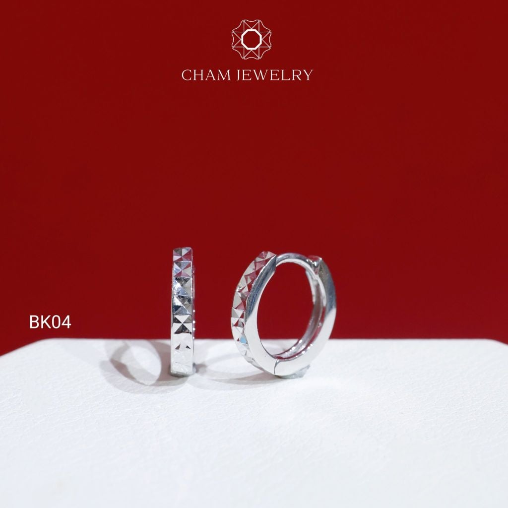 Hoa Tai BK04 CHAM JEWELRY ( Barcode TBK331)