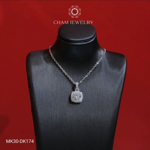 Mặt Dây Chuyền MK30 CHAM JEWELRY, Chủ 6.0mm (Barcode TMA1839).