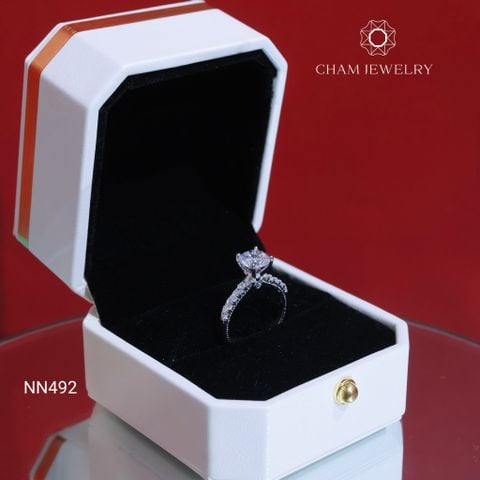 Nhẫn Nữ NN492 CHAM JEWELRY, Chủ 7.0mm (Barcode TNN1311).