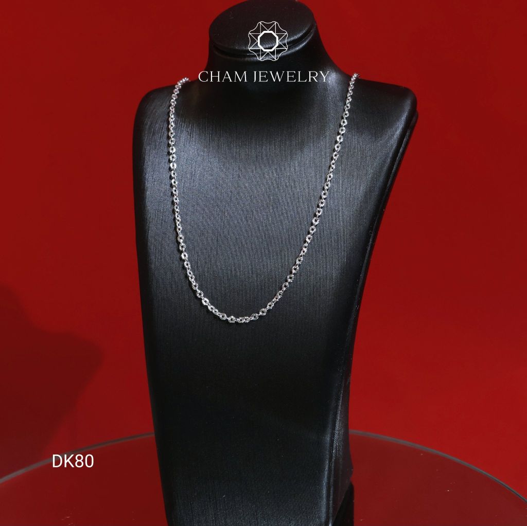 Dây Chuyền CHAM JEWELRY DK80. Bản 1.5mm (Barcode TDY74)