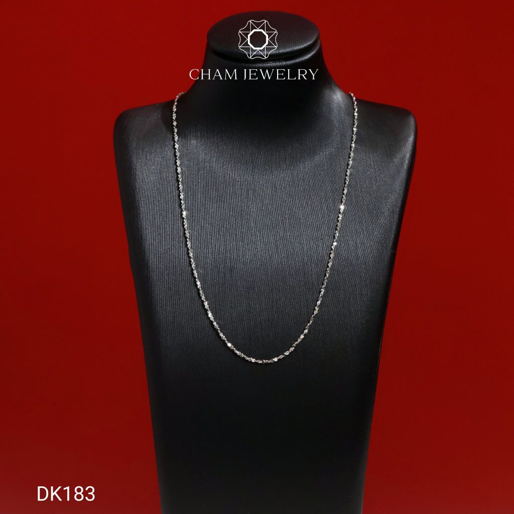 Dây Chuyền DK183 CHAM JEWELRY, Dây Kiểu Xoắn (Barcode CDYR1140).
