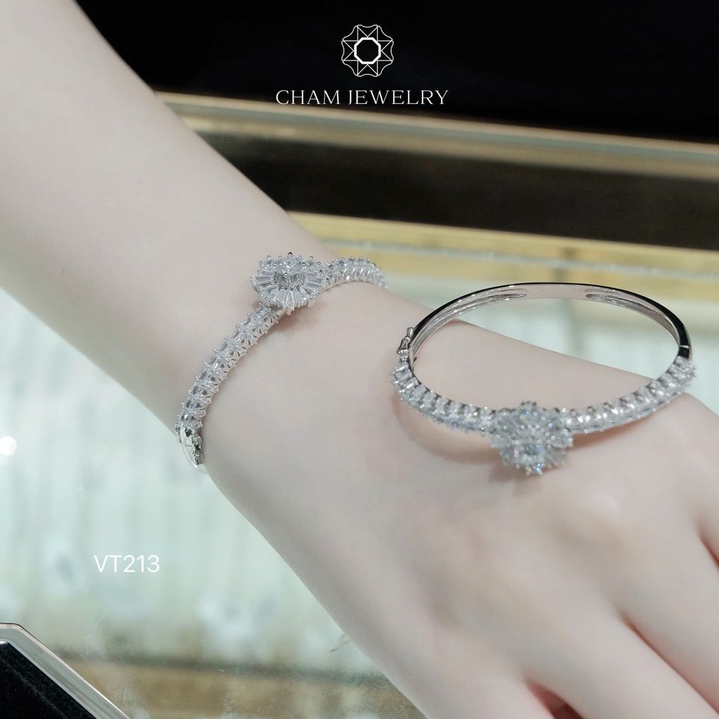 Vòng Tay VT213 CHAM JEWELRY Chủ 5.0mm (Barcode CV7437)