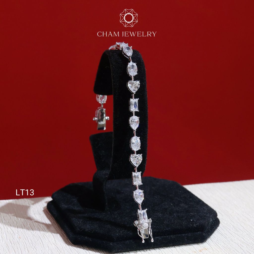 Lắc Tay LT13 CHAM JEWELRY, Lắc Tay Kiểu ( Barcode TLT1330)