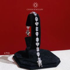 Lắc Tay LT13 CHAM JEWELRY, Lắc Tay Kiểu ( Barcode TLT1330)