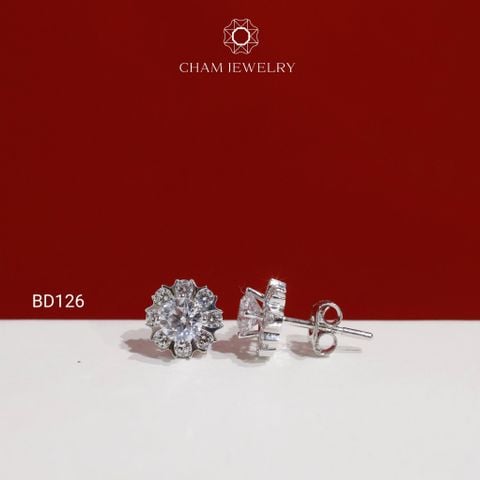 Hoa Tai BD126 CHAM JEWELRY , Chủ 5.0mm (TBD1907).