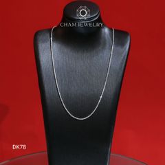 Dây Chuyền CHAM JEWELRY DK78, Dây Mì Kim Cương ( Barcode TDY195-CDYR64)