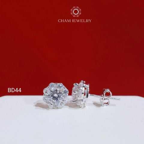 Hoa Tai BD44 CHAM JEWELRY, Chủ 5.0mm (Barcode TBD1609).