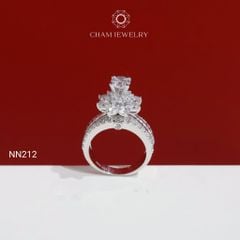 Nhẫn CHAM JEWELRY NN212, Chủ 5.5mm ( Barcode TNN1848).