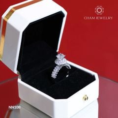 Nhẫn CHAM JEWELRY NN108, Chủ 7.0mm ( Barcode TNN455 ).