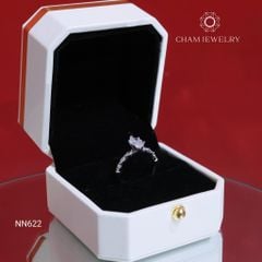 Nhẫn NN622 CHAM JEWELRY, Chủ 5x10mm (Barcode NNNH41).